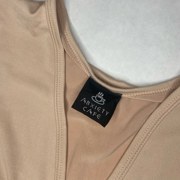 Anxiety Cafe Nude Blouse - Picture 4 of 5